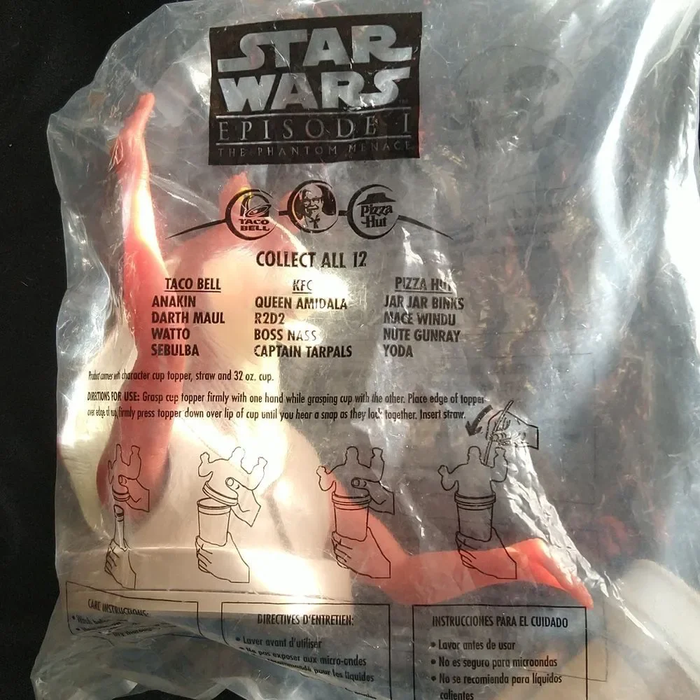 Star Wars Jar Jar Cup with Character Lid